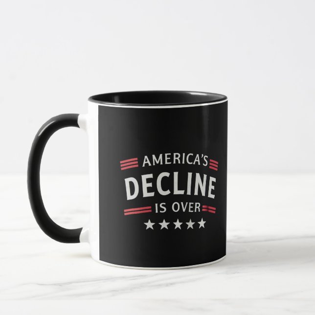 Mug Le déclin de l'Amérique est au-dessus de l'âge d'o (Gauche)