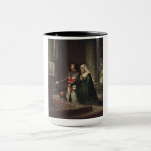 Mug Le Dédication (Chevalier médiéval et Sa Dame)