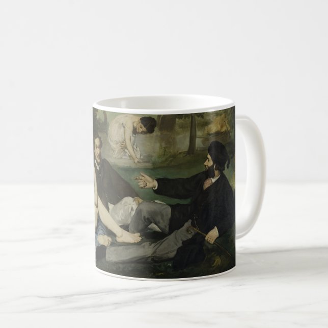 Mug Le déjeuner sur l'herbe de Manet (Devant droit)