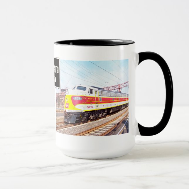 Mug Le Delaware Lackawanna et locomotive occidentale (Droite)