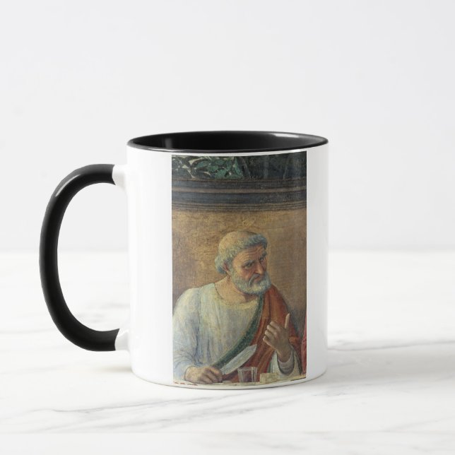 Mug Le dernier dîner, 1480 (fresque) (détail de 61997) (Gauche)