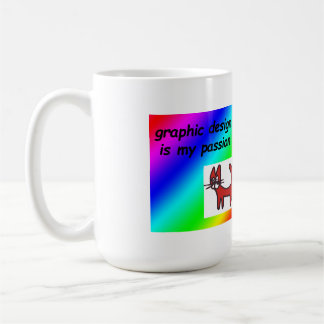 Mug Le design graphique est ma passion