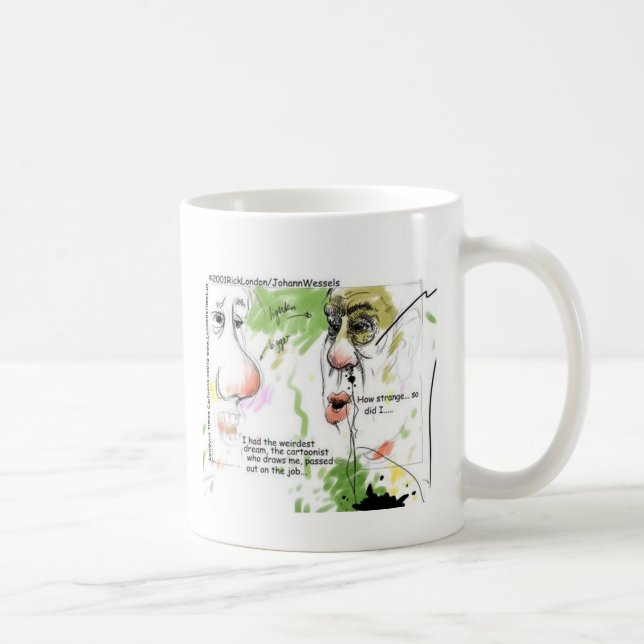 Mug Le dessinateur a rendu des cadeaux et des Tee - sh (Droite)