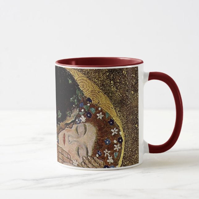 Mug Le détail du baiser de Gustav Klimt (vers 1908) (Droite)