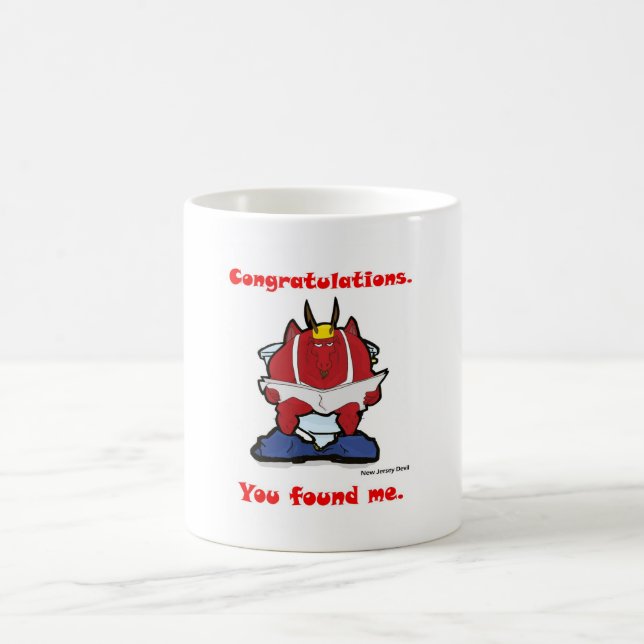 Mug Le diable de New Jersey (Centre)