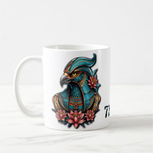 Mug Le dieu du faucon égyptien.