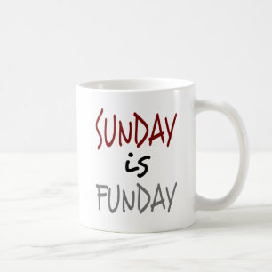 Mug Le dimanche, c'est la boue du jour de fête