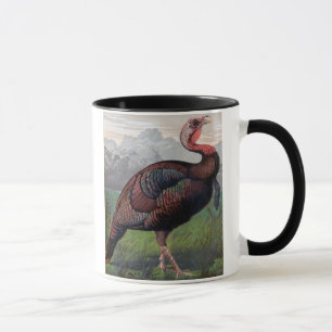 Mug Le dindon américain sauvage, illustration de '