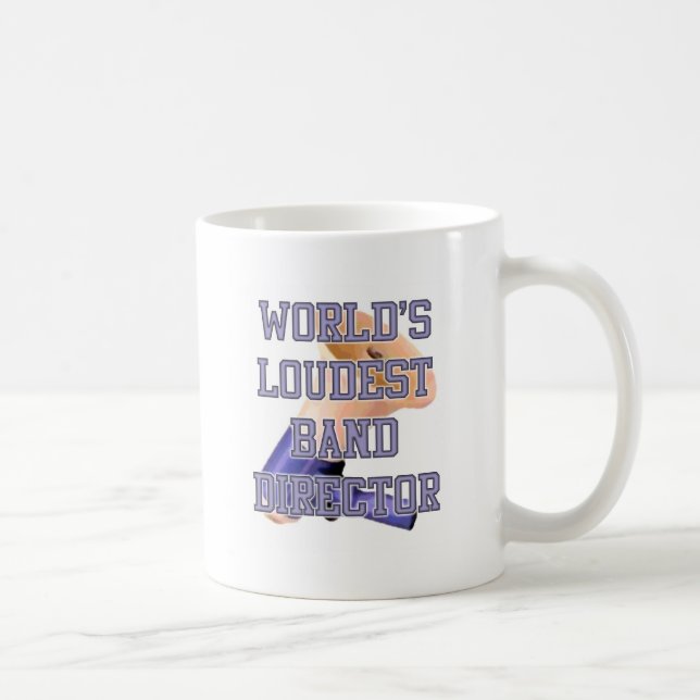 Mug Le directeur de la bande le plus bruyant du monde (Droite)
