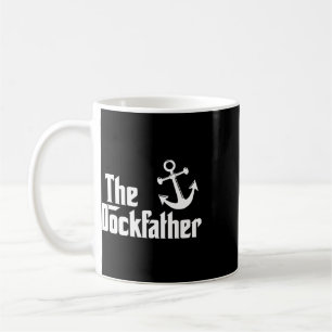 Mug Le Dockfather Drôle De Bateau De Pêche Papa Capt