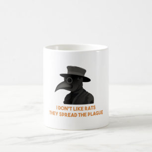 Mug Le docteur de la peste médiévale n'aime pas les ra