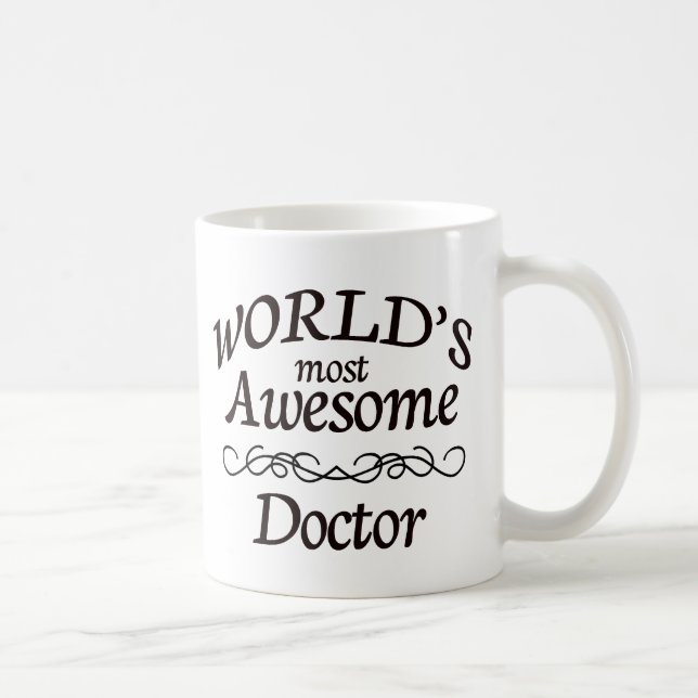 Mug Le docteur le plus impressionnant du monde (Droite)