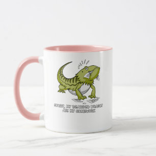 Mug Le dragon barbu a mangé mon lézard d'étudiant de