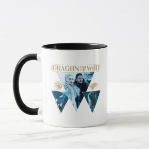 Mug Le Dragon et le Wolf Daenerys & Jon Graphic