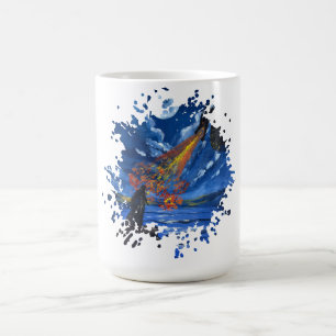 Mug Le dragon - Œuvre d'art faite main