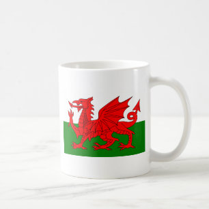 Mug Le dragon rouge [drapeau du Pays de Galles]