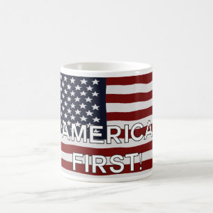 Mug Le drapeau américain America First
