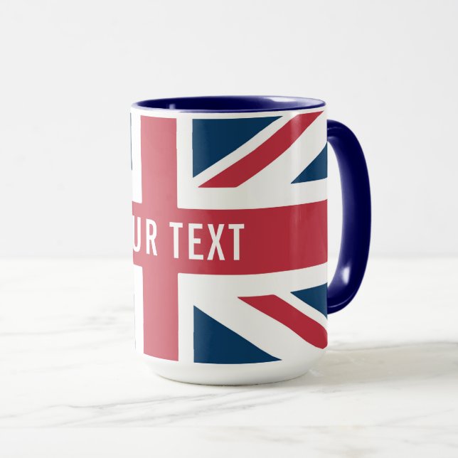 Mug Le drapeau britannique Union Jack (Devant droit)