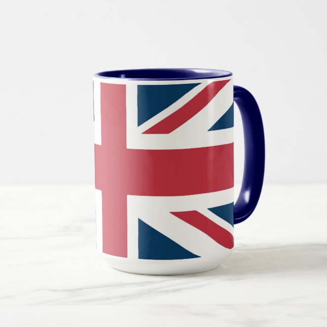 Mug Le drapeau britannique Union Jack (Devant droit)