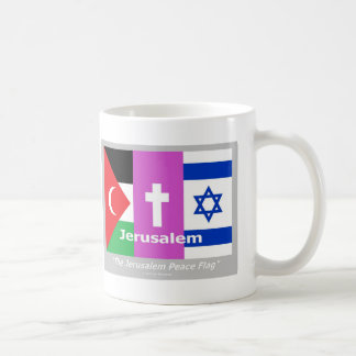 Mug Le drapeau de la paix de Jérusalem