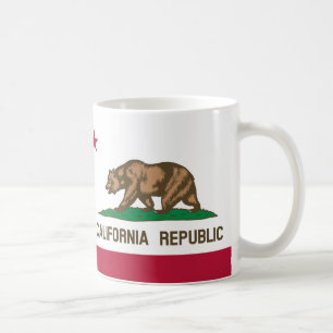 Mug Le drapeau d'ours - drapeau de l'état de la