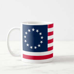Mug Le drapeau révolutionnaire de Betsy Ross de guerr