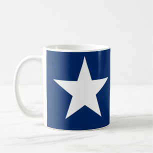 Mug Le drapeau solitaire du Texas de drapeau d'étoile