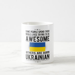 Mug Le drapeau ukrainien L'Ukraine patrimoine les raci