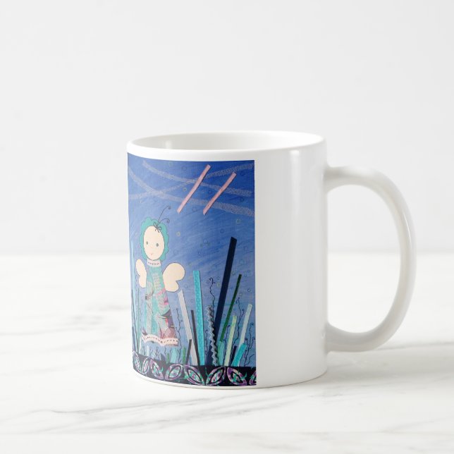 Mug le drinkbeker de leuke a rencontré le blauw (Droite)