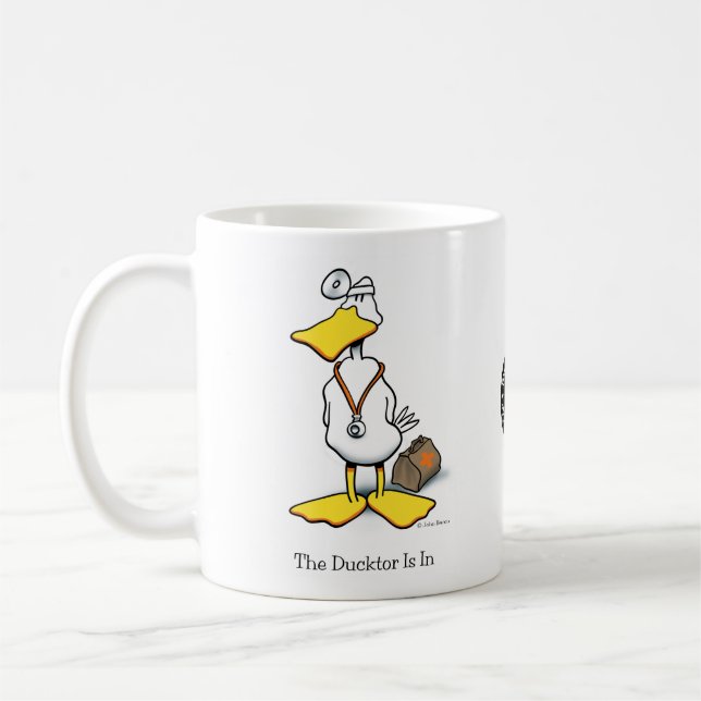 Mug Le Ducktor est dedans (Gauche)
