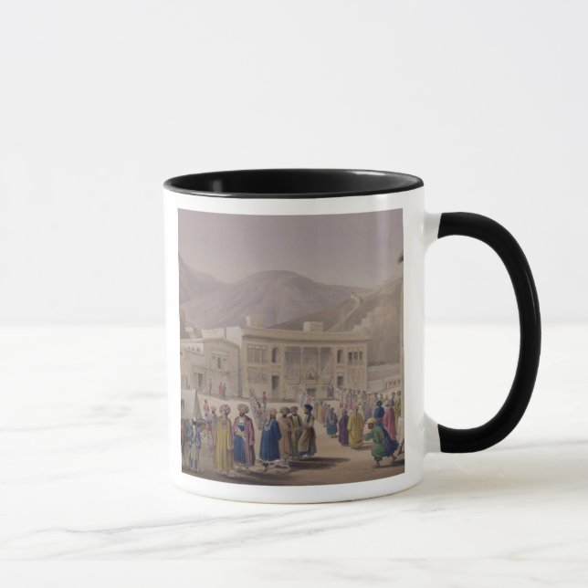 Mug Le Durbar-Khaneh de Shah Shoojah-Ool-Moolk, au Ca (Droite)