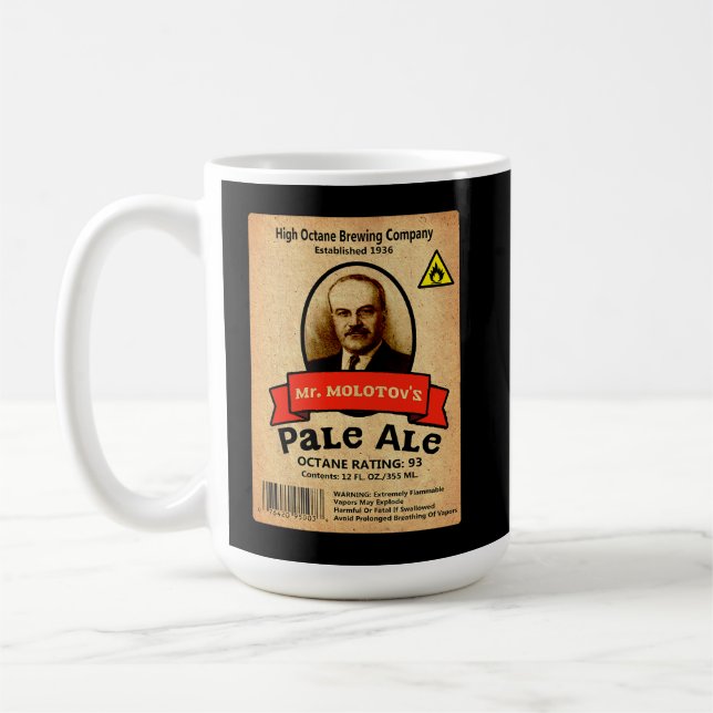 Mug Le Étiquette Pale Ale de M. Molotov (Gauche)