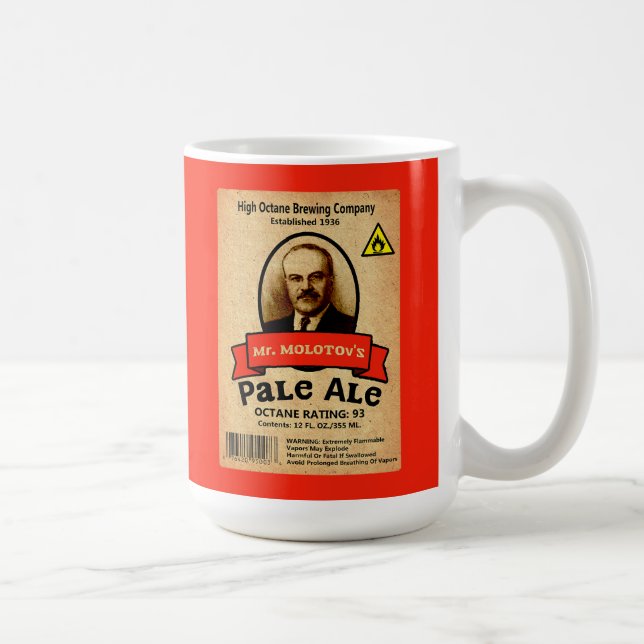 Mug Le Étiquette Pale Ale de M. Molotov (Droite)