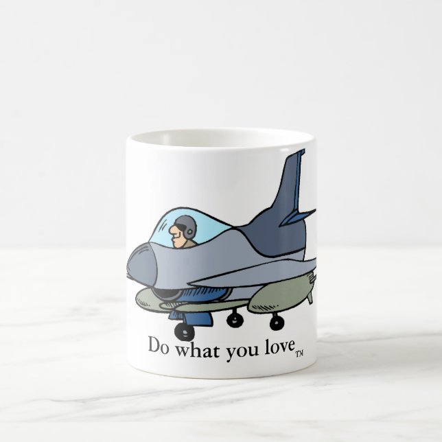 Mug Le F-16, font ce que vous aimez, le TM (Centre)