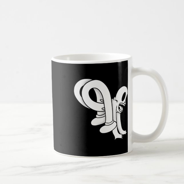 Mug Le Fantôme de Clown Twisty Blackwork  (Droite)