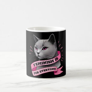 Mug Le Féminisme Est Pour Tous Pro Feminisme Pro Cats
