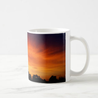 Mug Le feu dans le ciel - coucher du soleil