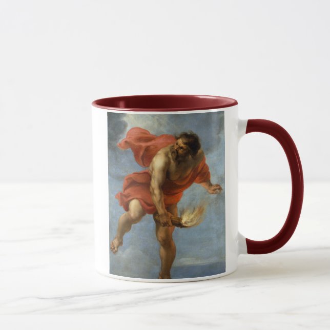 Mug Le feu de transport de PROMETHEUS (Droite)