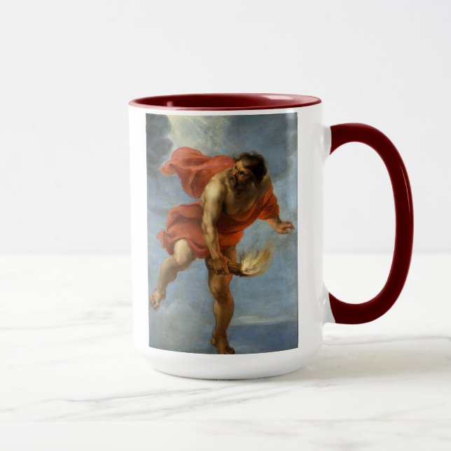 Mug Le feu de transport de PROMETHEUS (Droite)