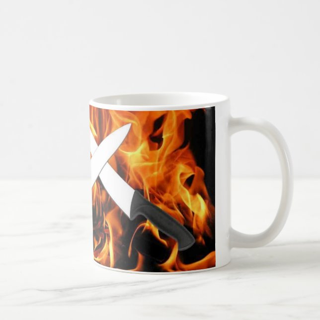 Mug Le feu et couteaux (Droite)