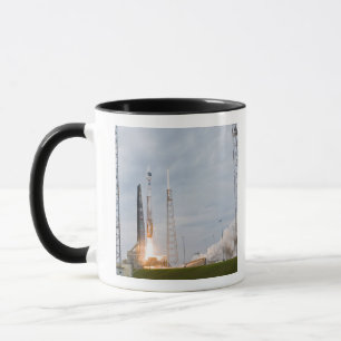 Mug Le feu et la fumée signalent le décollage