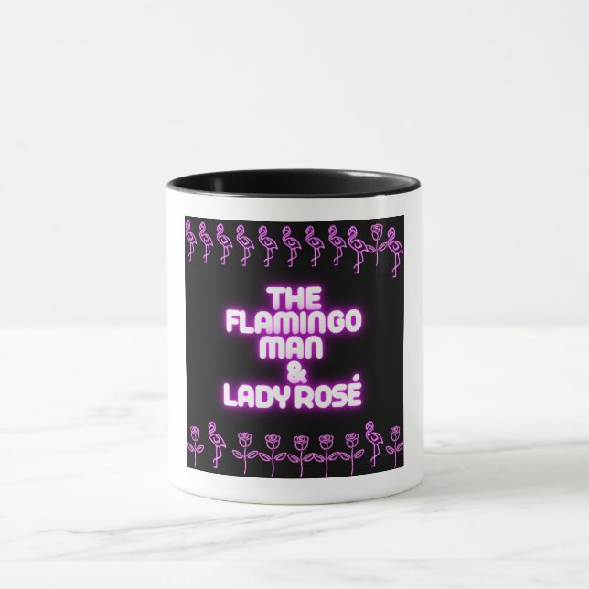 Mug Le Flamant rose Man & Lady Rosé (Centre)