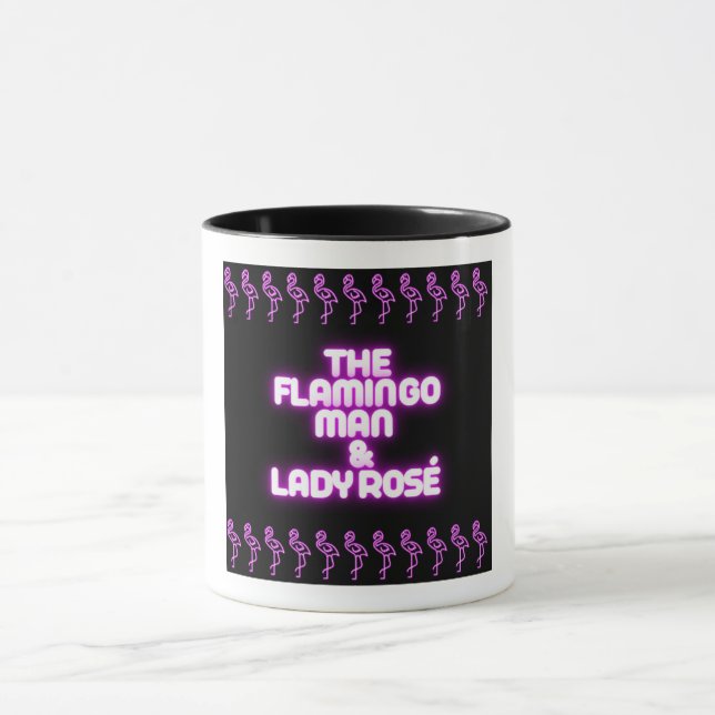 Mug Le Flamant rose Man & Lady Rosé (Centre)