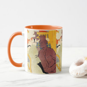 Mug Le Flirt (Un Anglais) par Toulouse Lautrec
