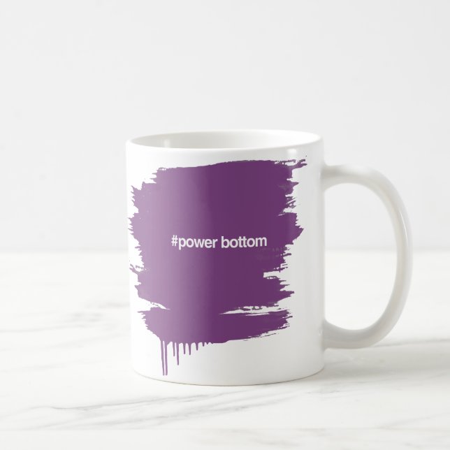 MUG LE FOND DE PUISSANCE DE HASHTAG (Droite)
