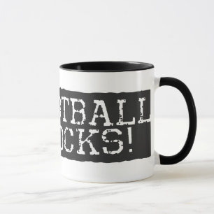 Mug Le football bascule le rouge