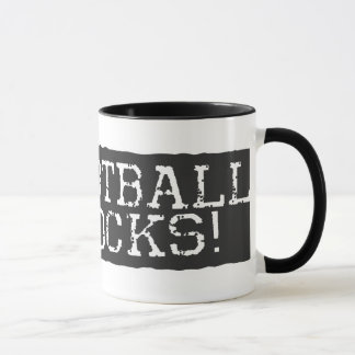 Mug Le football bascule le rouge