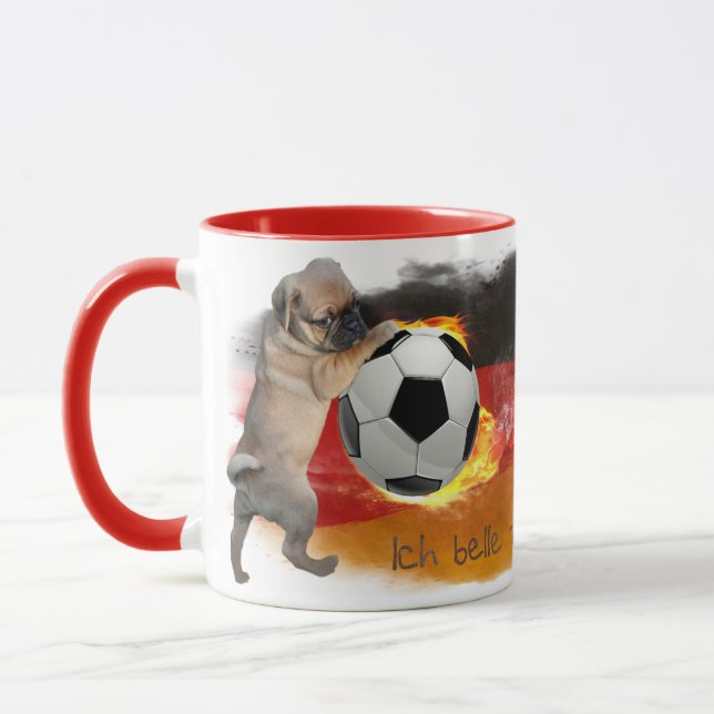 Mug Le football carlin d'Allemagne 2018 (Gauche)