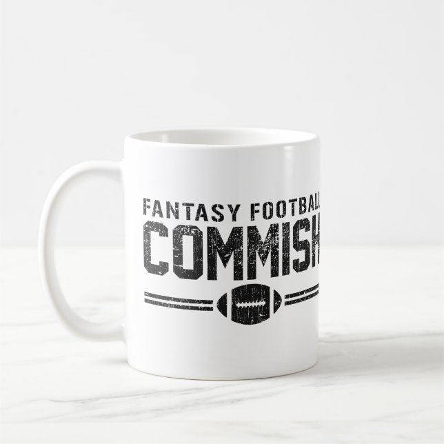 Mug Le football Commish d'imaginaire (Gauche)