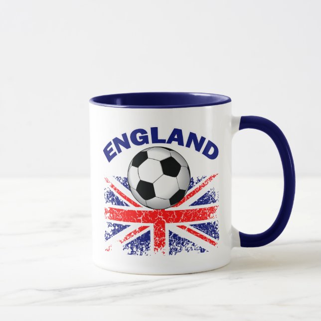 MUG LE FOOTBALL DE L'ANGLETERRE (Droite)